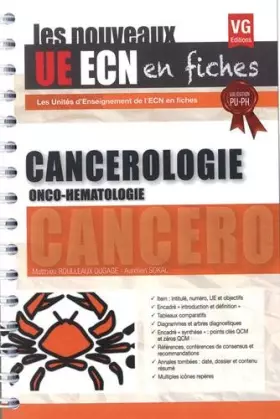 Couverture du produit · Cancérologie Onco-Hématologie