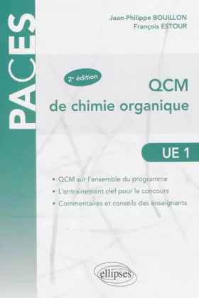 Couverture du produit · QCM de Chimie Organique UE1