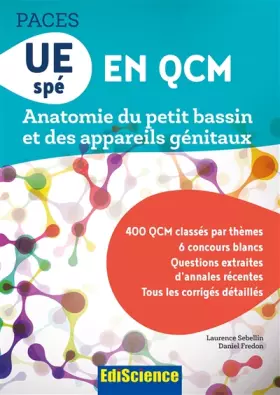 Couverture du produit · UE spé en QCM Anatomie du petit bassin et des appareils génitaux