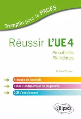 Couverture du produit · Réussir l'UE4 Probabilités Statistiques