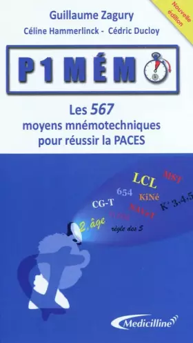 Couverture du produit · P1 Mémo : Les 567 moyens mnémotechiques pour réussir la PACES