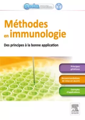 Couverture du produit · Méthodes en immunologie: Des principes aux bonnes applications