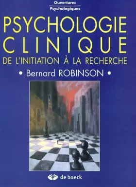 Couverture du produit · Psychologie clinique: De l'initiation à la recherche