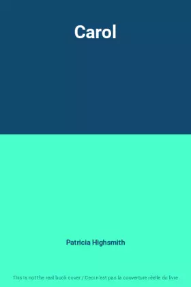 Couverture du produit · Carol