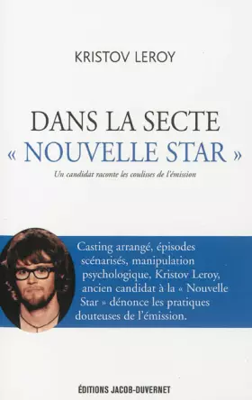 Couverture du produit · DANS LA SECTE NOUVELLE STAR