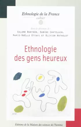 Couverture du produit · Ethnologie des gens heureux