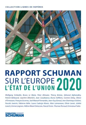 Couverture du produit · Etat de l'Union 2020, rapport Schuman sur l'Europe