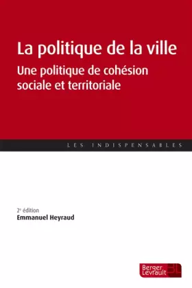Couverture du produit · POLITIQUE DE LA VILLE 2E ED