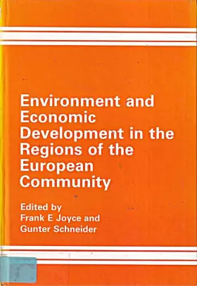 Couverture du produit · Environment and Economic Development in the Regions of the European Community (English and French Edition)