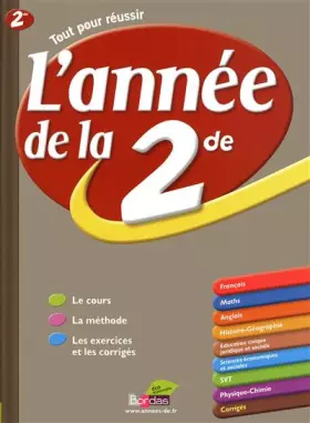Couverture du produit · L'ANNEE DE LA 2DE - (Ancienne édition)