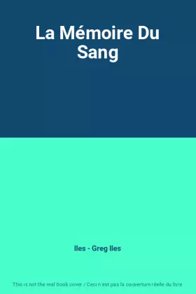 Couverture du produit · La Mémoire Du Sang