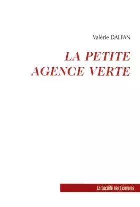 Couverture du produit · La petite agence verte