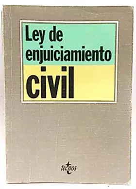 Couverture du produit · Ley de enjuiciamiento civil