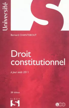 Couverture du produit · Droit constitutionnel - 28e éd.: Université