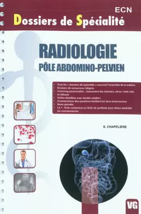 Couverture du produit · Radiologie pole abdomino-pelvien