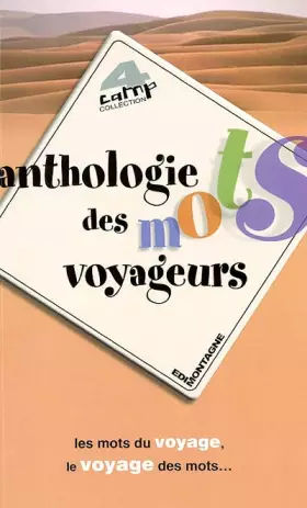 Couverture du produit · Anthologie des mots voyageurs