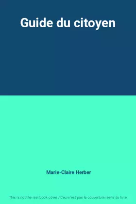 Couverture du produit · Guide du citoyen