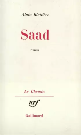 Couverture du produit · Saad