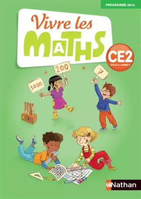 Couverture du produit · Vivre les maths CE2 Cycle 2, Fichier d'activités - Programme 2016