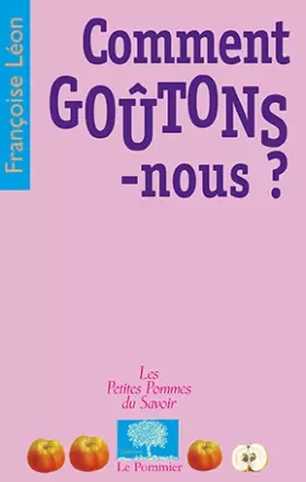 Couverture du produit · Comment goûtons-nous ?