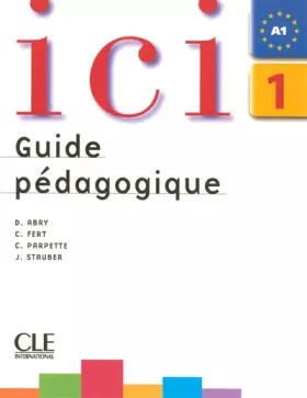 Couverture du produit · Ici - Niveau 1 - Guide pédagogique