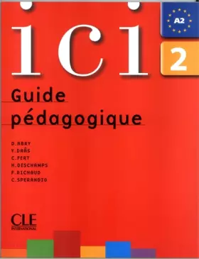 Couverture du produit · Ici 2 - Guide pédagogique