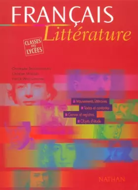 Couverture du produit · Français littérature, classes des lycées (Manuel)