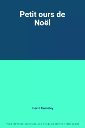 Couverture du produit · Petit ours de Noël