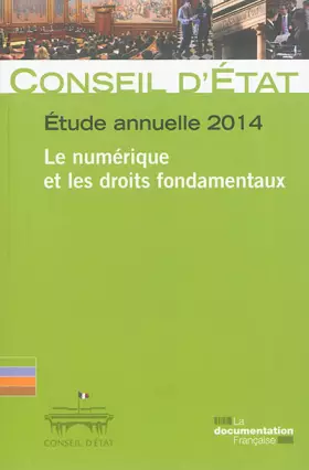 Couverture du produit · Le numérique et les droits fondamentaux