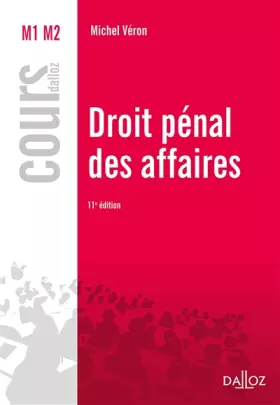 Couverture du produit · Droit pénal des affaires - 11e éd.