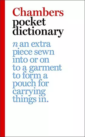 Couverture du produit · Chambers Pocket Dictionary
