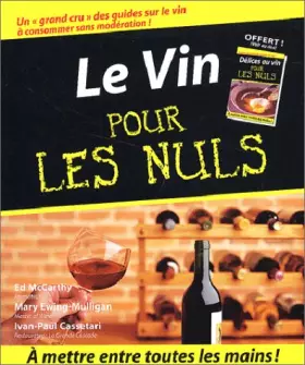 Couverture du produit · Le Vin Pour Les Nuls. 2eme Edition
