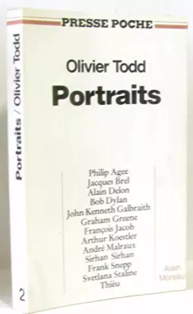 Couverture du produit · Portraits (Collection Presse-poche)