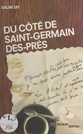 Couverture du produit · Du côté de Saint-Germain-des-Prés