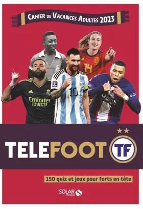 Couverture du produit · Cahier de vacances Téléfoot 2023