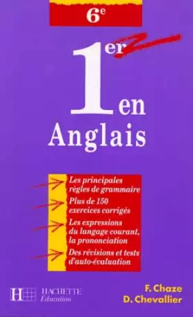 Couverture du produit · Premier en anglais -6e