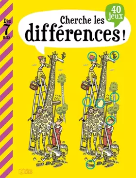 Couverture du produit · Mon grand livre de jeux: Cherche les différences - Dès 7 ans