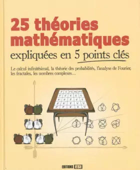 Couverture du produit · 25 théories mathématiques expliquées en 5 points clés