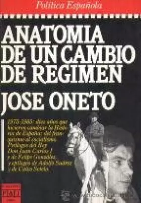 Couverture du produit · Anatomia de un cambio de regimen