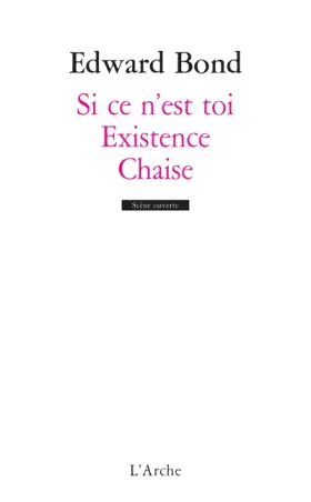 Couverture du produit · Si ce n'est toi / Existence / Chaise