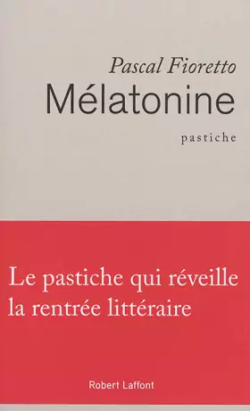 Couverture du produit · Mélatonine