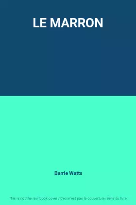 Couverture du produit · LE MARRON