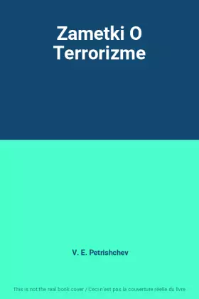 Couverture du produit · Zametki O Terrorizme