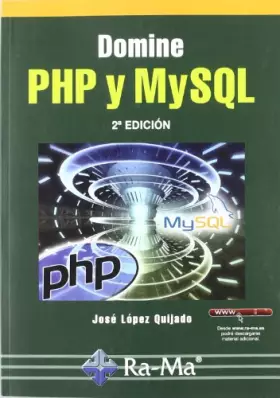 Couverture du produit · Domine PHP y MySQL. 2ª edición (INFORMATICA GENERAL)