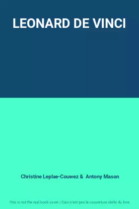 Couverture du produit · LEONARD DE VINCI