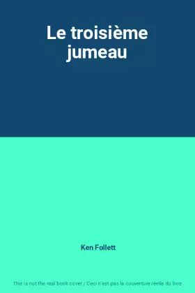 Couverture du produit · Le troisième jumeau