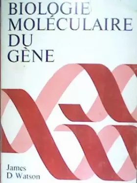 Couverture du produit · Biologie moléculaire du gène