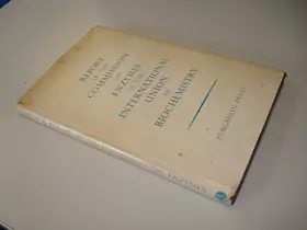 Couverture du produit · Report Of The Commission On Enzymes Of The International Union Of Biochemistry 1961 by various
