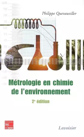 Couverture du produit · Métrologie en chimie de l'environnement