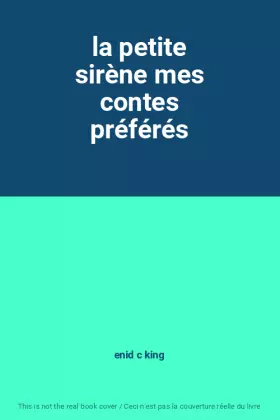 Couverture du produit · la petite sirène mes contes préférés